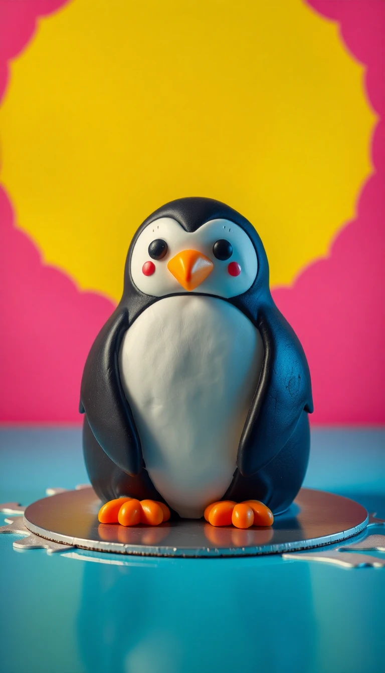 Pop Art penguin Pop art Penguin