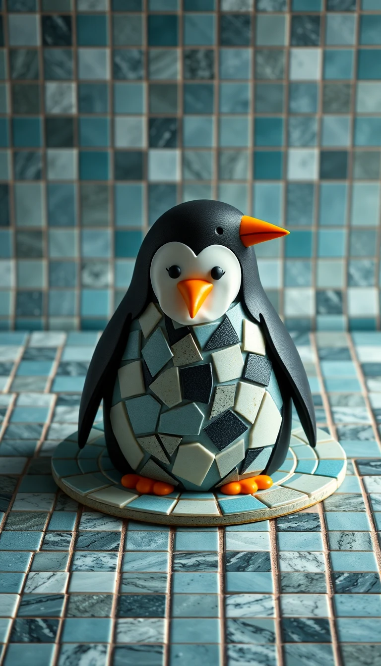 Mosaic Penguin Mosaic Penguin