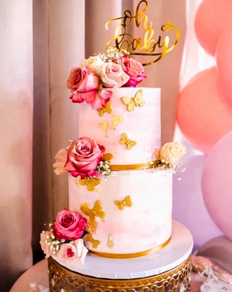 Beautiful Butterfly Cake