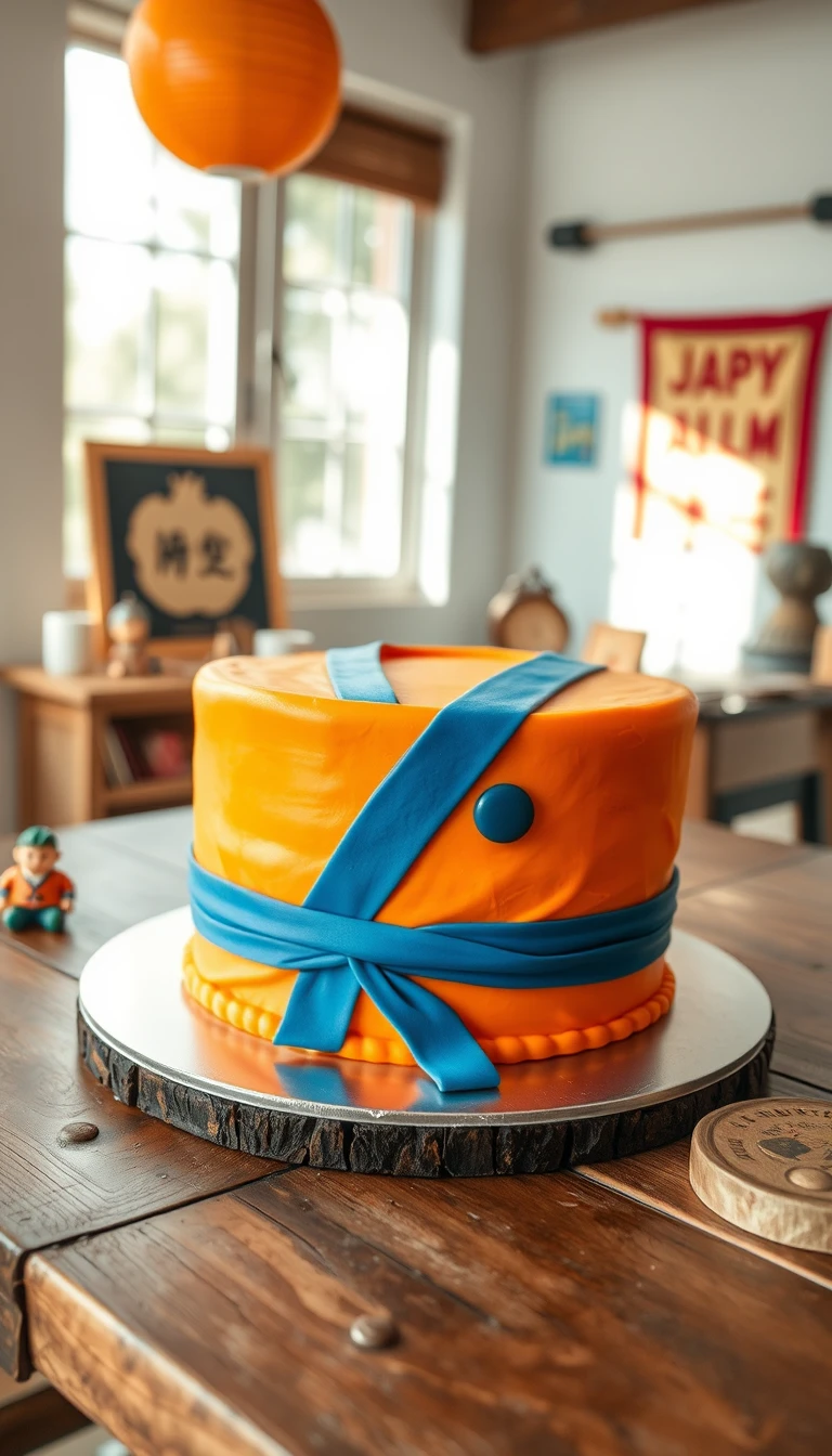 goku’s gi cake