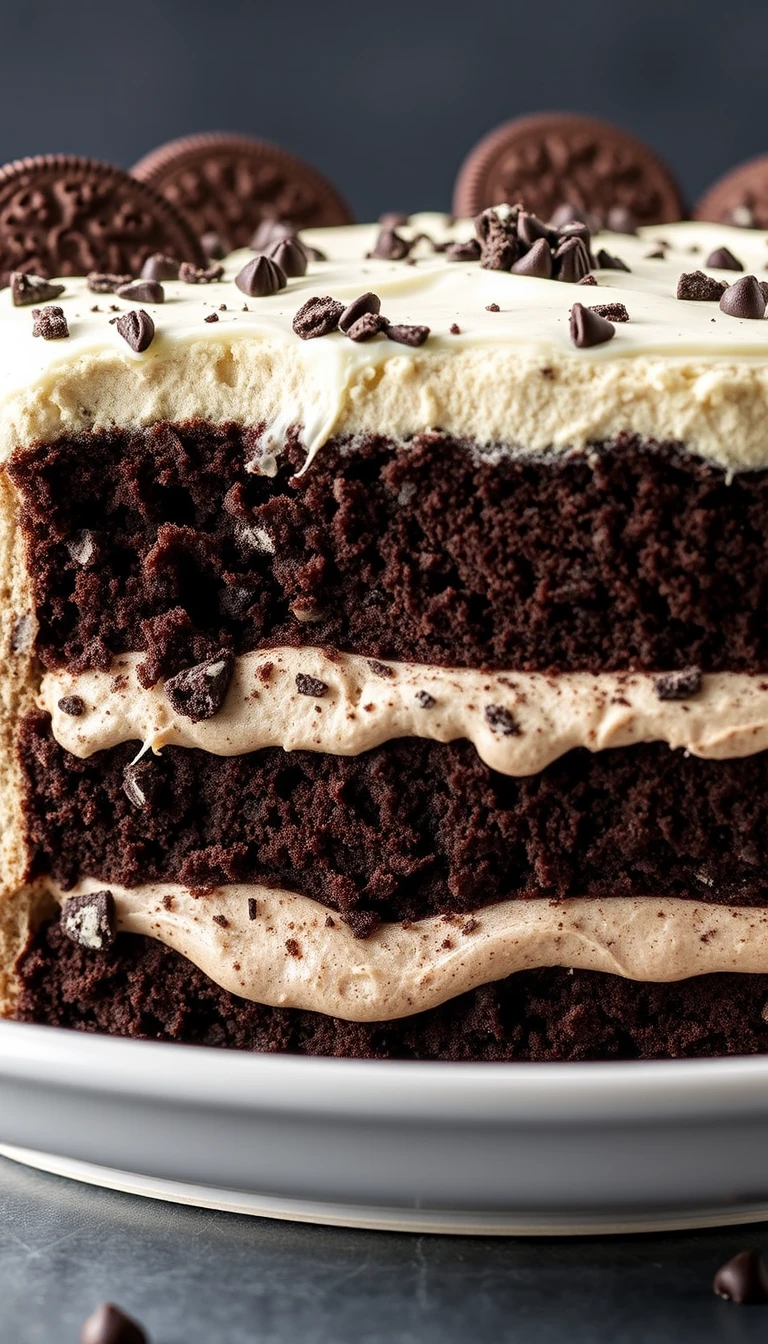 oreo chocolate crunch cake