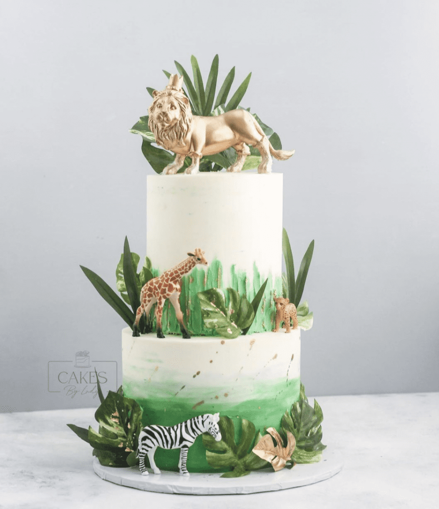 Gorgeous Tiered safari Cake