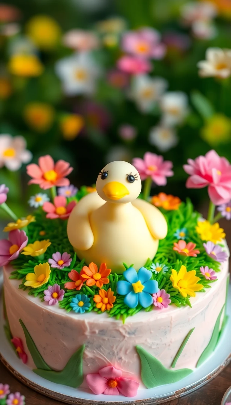Springtime Garden Duck2.webp